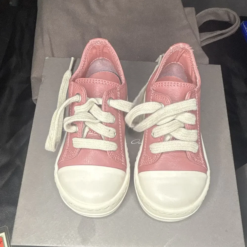 Baby Rick Owen’s Sneakers Size 19 Used With Box Great condition
